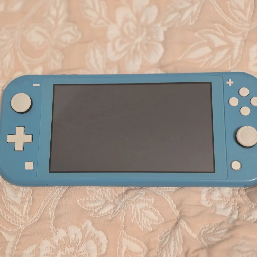 Portable Blue Gaming Console